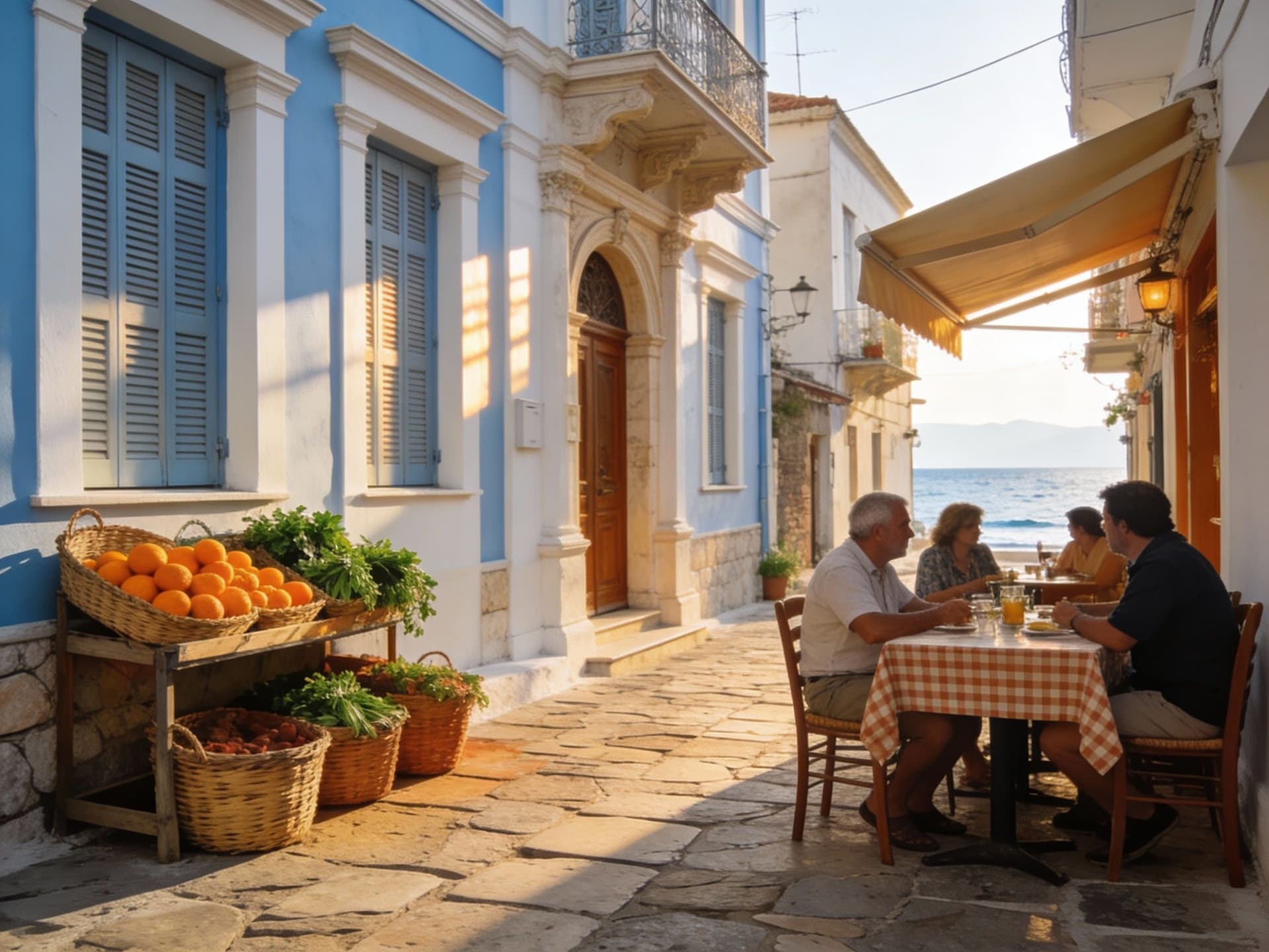 Content illustration 1 for Greece: Where Neighbourhood Life Outweighs Price